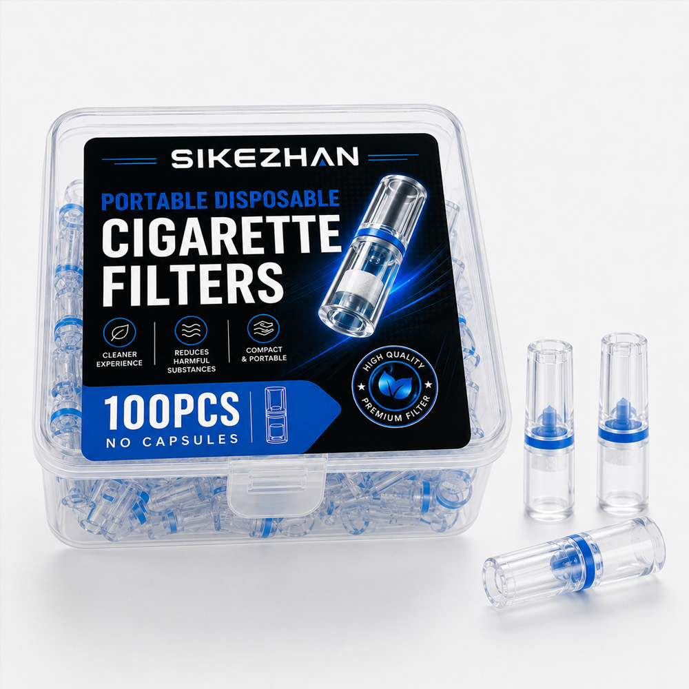 Travel Accessories - 100 pièces de filtres buccaux jetables
