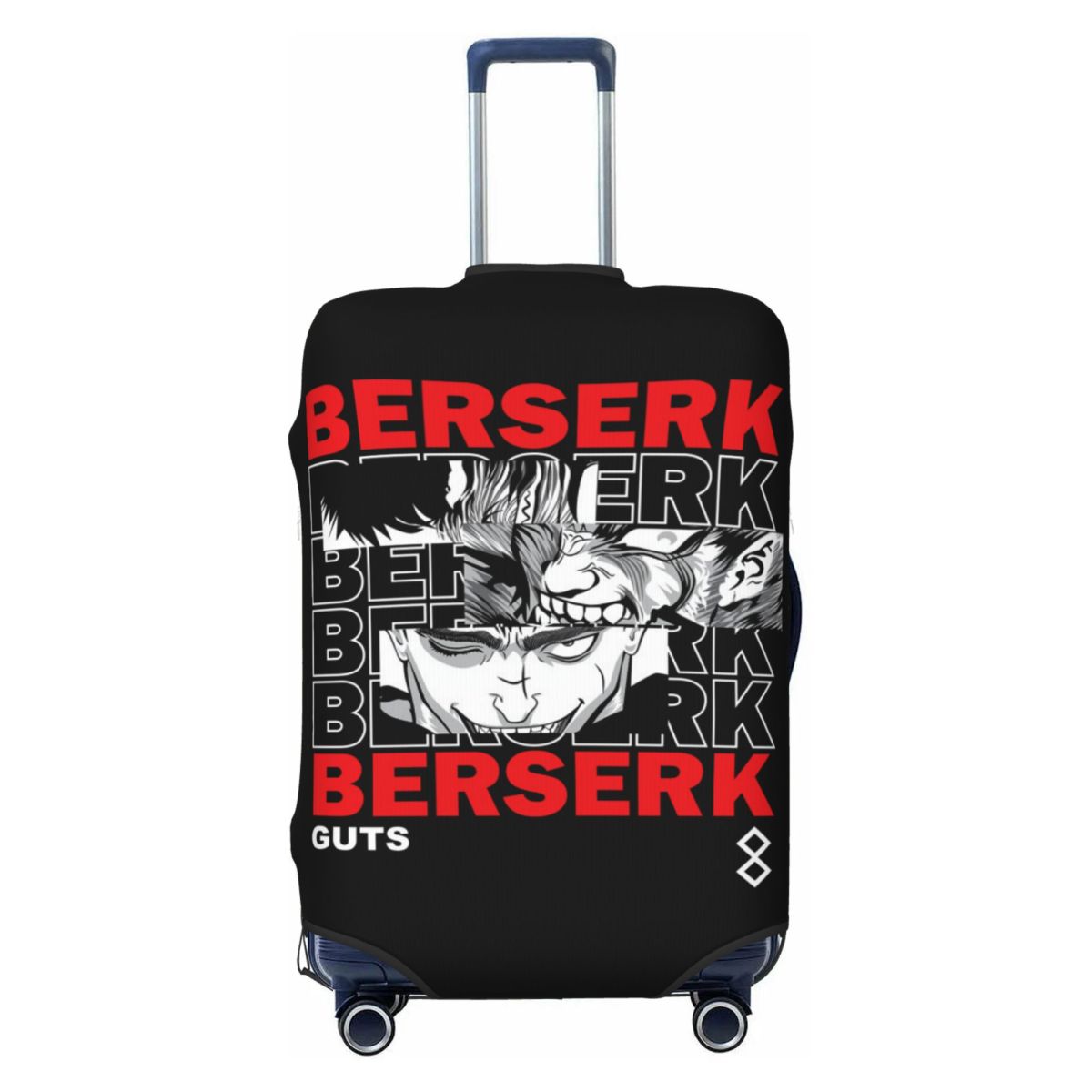 Travel Accessories Brand - Housse de bagage personnalisée B-Berserks, housse