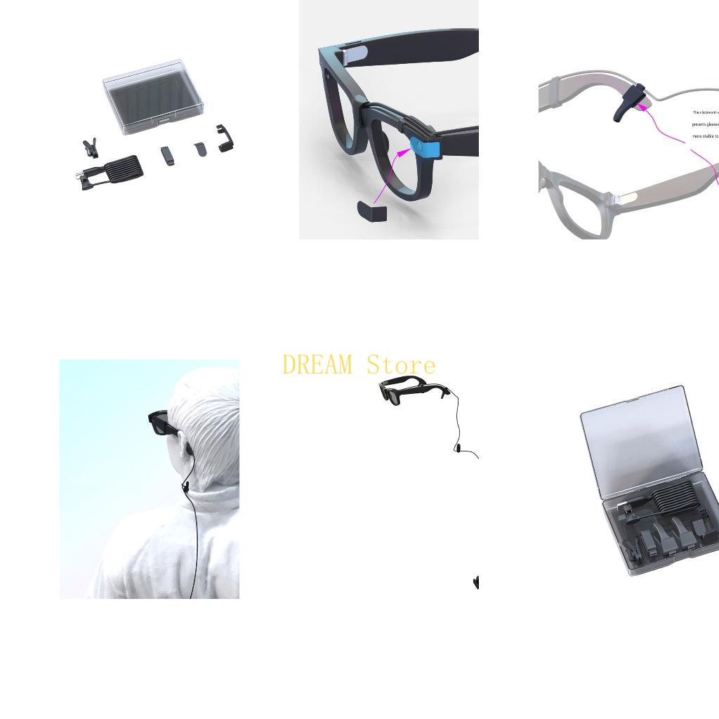 Travel Accessories Guide - Ensemble d'accessoires câble lunettes quotidiennes, câble