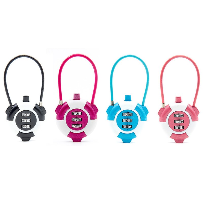 Cadenas à combinaison à 3 chif - Cable Lock Combination avis et prix