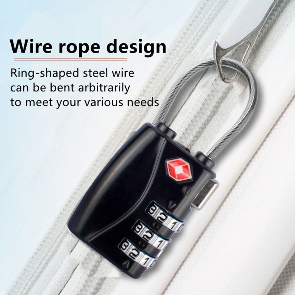 Cadenas à câble imperméable po - Cable Lock Combination avis et prix