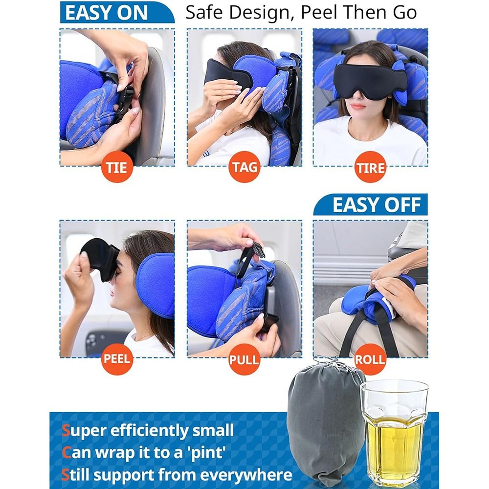 Coussin de voyage 3D ergonomiq - Travel Accessories For Road Trip avis et prix