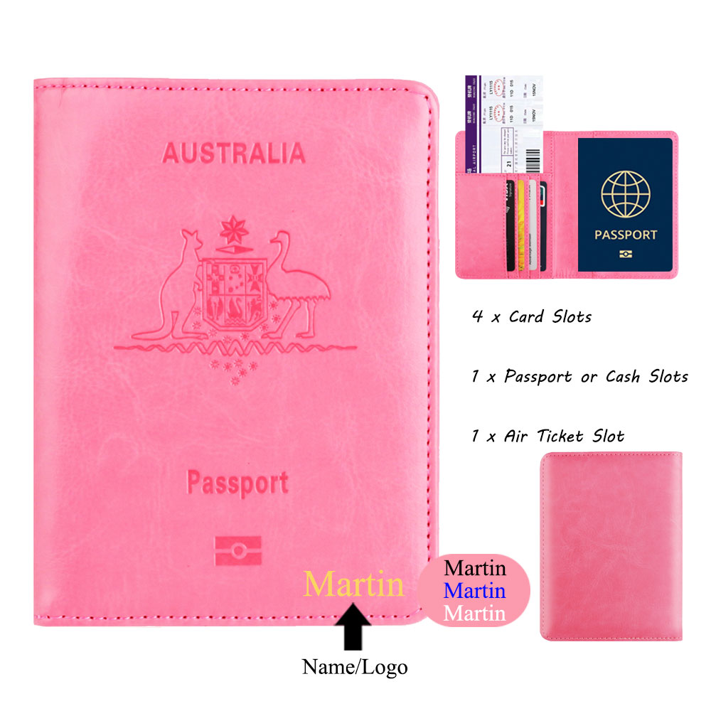 Porte-passeport en cuir PU ave - Travel Accessories Australia avis et prix