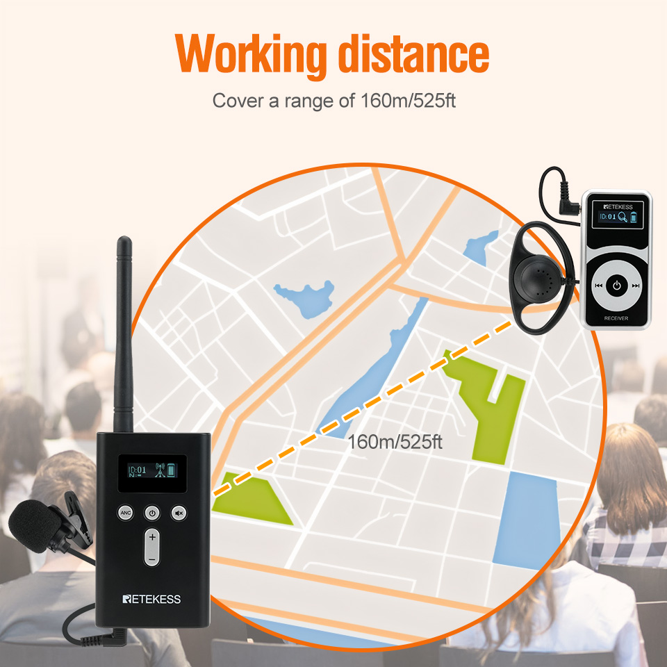 RETEKESS T130P T131P Accessoir - Travel Accessories Guide avis et prix