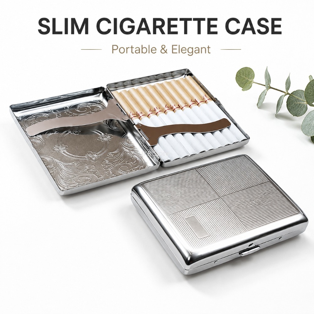 Boîte à cigarettes en acier in - Travel Accessories avis et prix