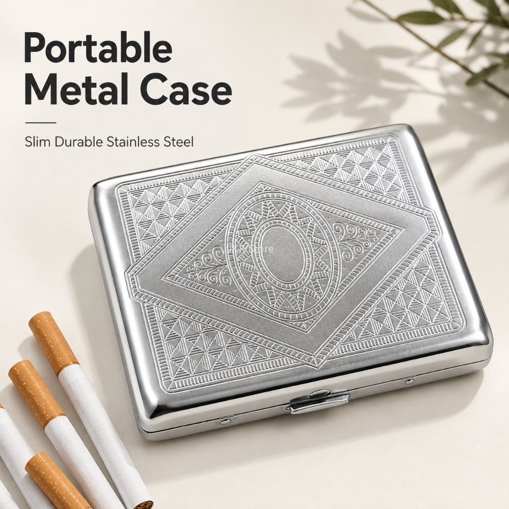 Boîte à cigarettes en acier in - Travel Accessories avis et prix