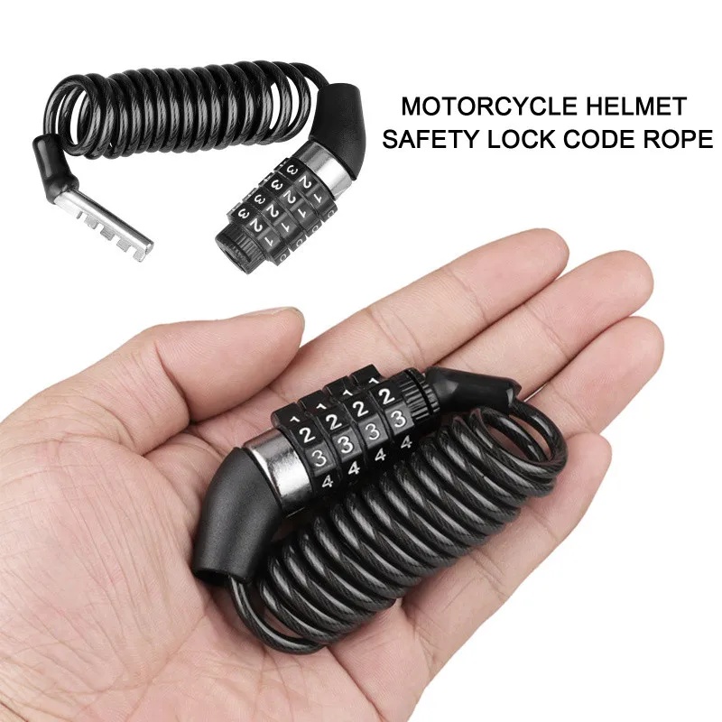 Antivol pour moto et vélo, ser - Cable Lock Combination avis et prix