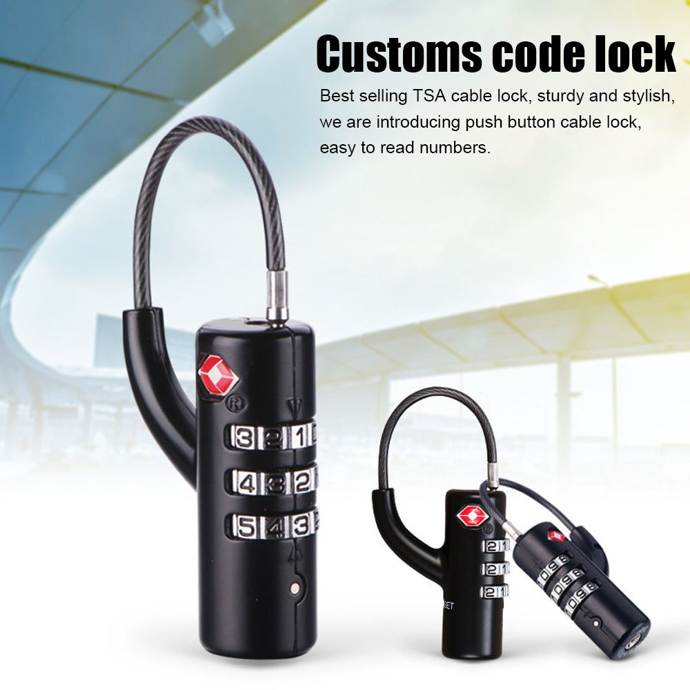 Petit cadenas étanche, cadenas - Cable Lock Combination avis et prix