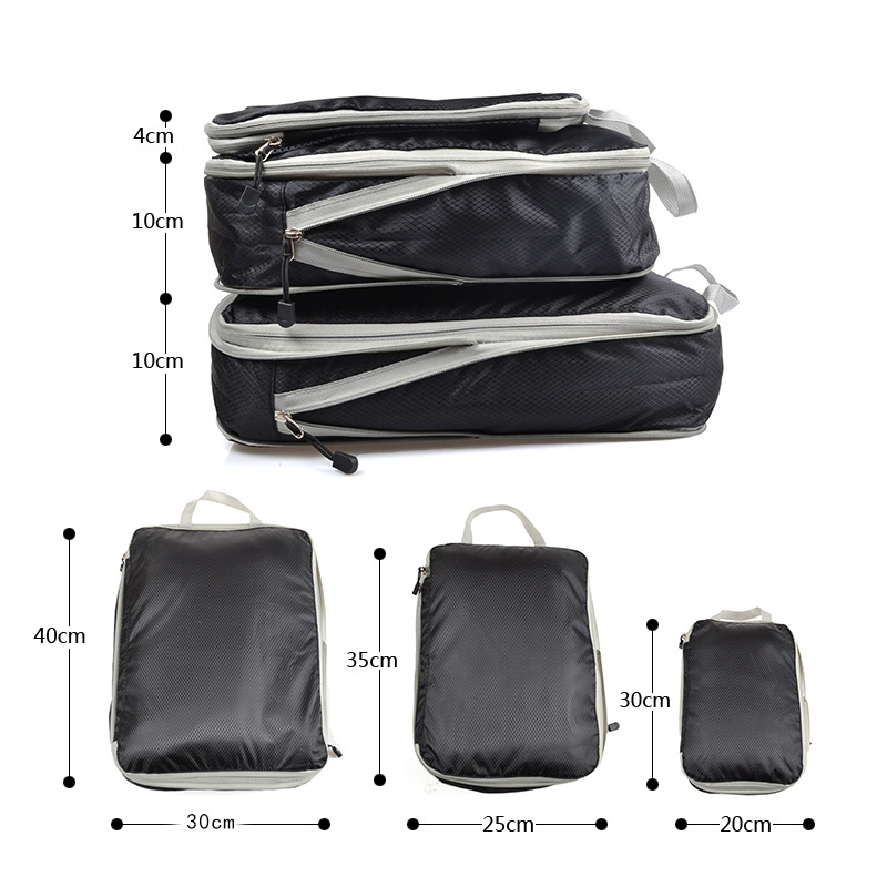 Cubes d'emballage pliables et  - Travel Ziplock Bags avis et prix