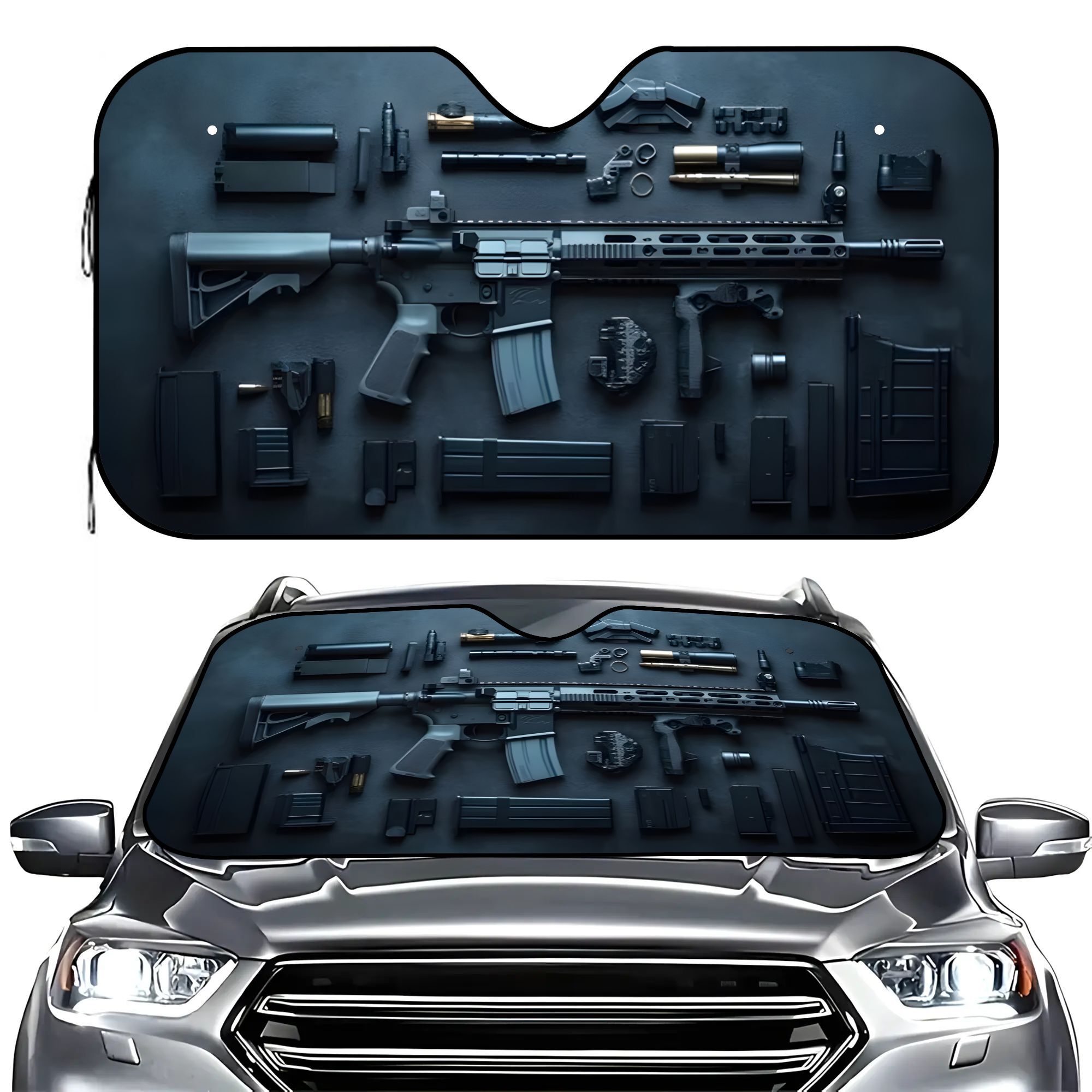 1 pare-soleil de voiture avec  - Travel Accessories For Road Trip avis et prix