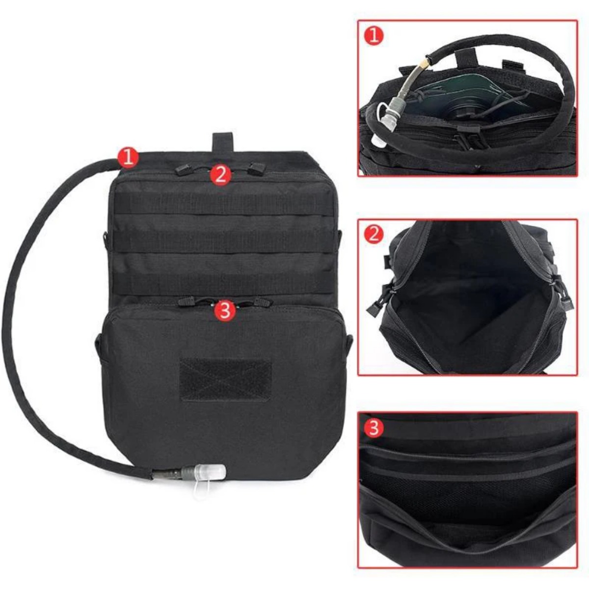 GlaEDC-Sac à dos d'hydratation - Hydration Pack Backpack avis et prix