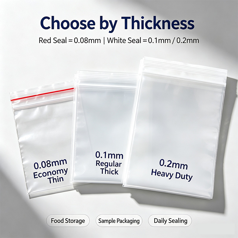 Sacs refermables transparents  - Travel Ziplock Bags avis et prix