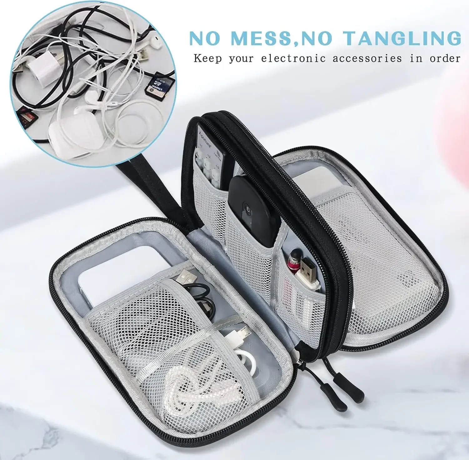 Sac de voyage pour câbles, poc - Travel Accessories Holder avis et prix
