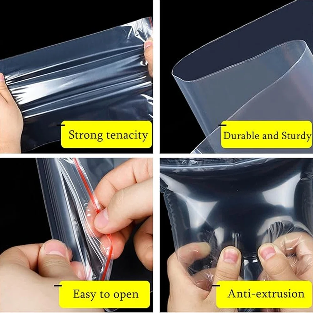 Sacs transparents refermables, - Travel Ziplock Bags avis et prix