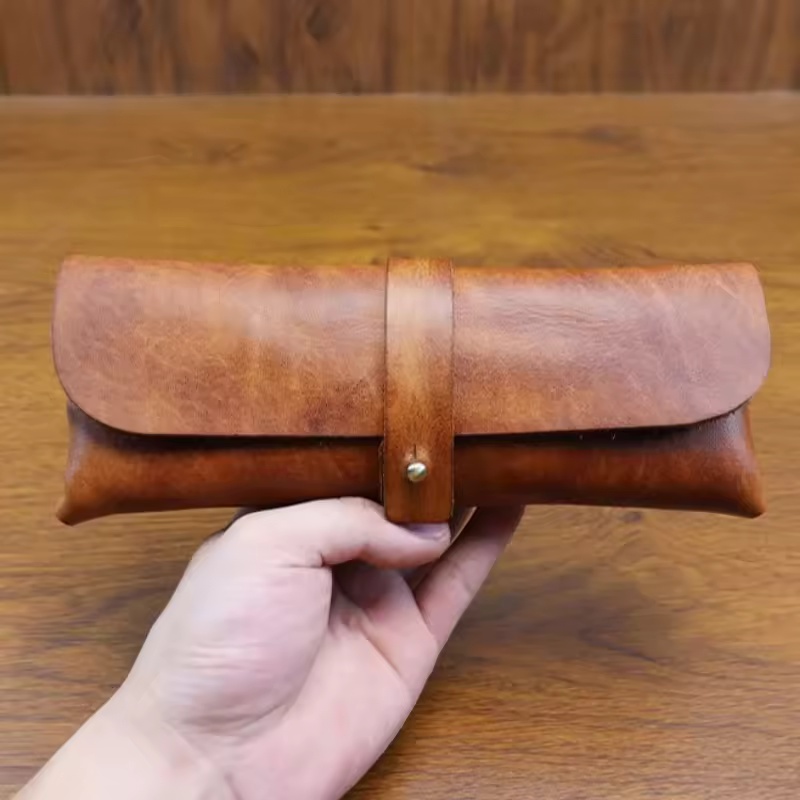 Pochette vintage en cuir de va - Travel Accessories Pouch For Men avis et prix